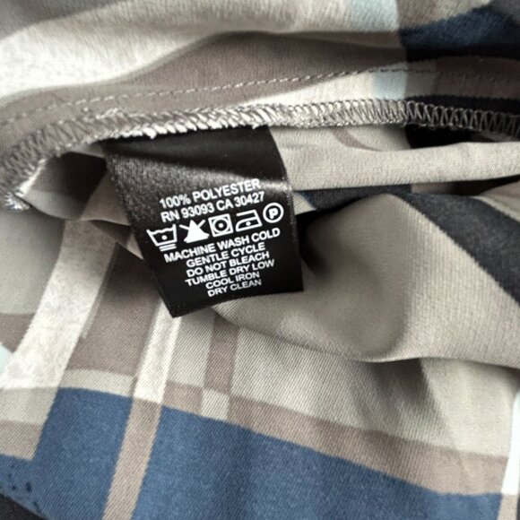 Nic + Zoe Womens Alphabet Print Trench Coat Jacket XS Olive Multi Lightweight - Picture 4 of 8